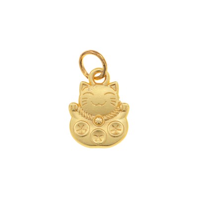 KSK003 Кошельковый сувенир Манеки-Неко, цвет золотой