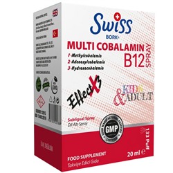 Swiss Bork Мультикобаламин B12 (спрей) 20мл