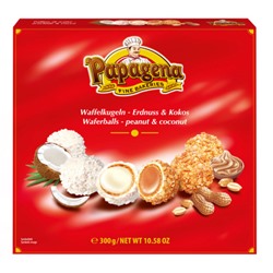 Конфеты Papagena (арахис и кокос) 300 гр