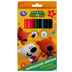 Цветные карандаши «Ми-ми-мишки»  12 цветов