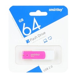 USB Flash 64GB SmartBuy Diamond розовый
