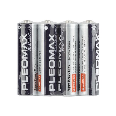 Батарейка R 6 Pleomax б/б 4S (60/1200) ЦЕНА ЗА 1 ШТ.