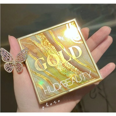 Палетка теней Huda Beauty Gold Obsessions Palette