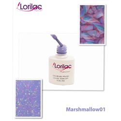 Гель лак Lorilac серия Marshmallow 10 ml #01