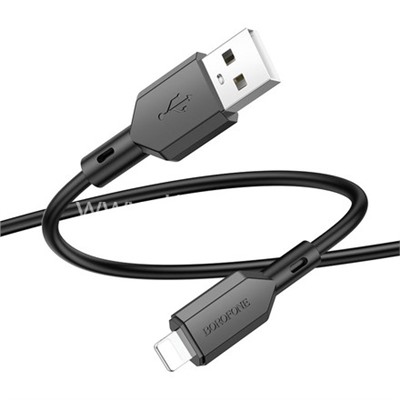 USB кабель Lightning 1.0м BOROFONE BX70 (черный) 2.4A
