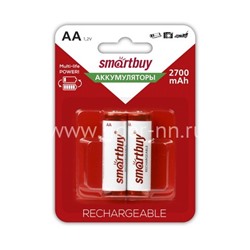 Аккумулятор Smartbuy LR6/2B 2700mAh (AA)