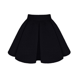 Черная юбка для девочки 78338-ДШ21