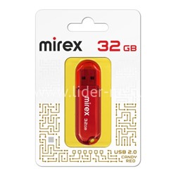 USB Flash 32GB Mirex CANDY RED