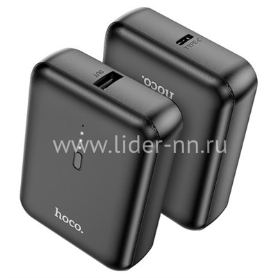 Портативное ЗУ (Power Bank) 5000mAh (HOCO J96) USB/Type-C (черный)