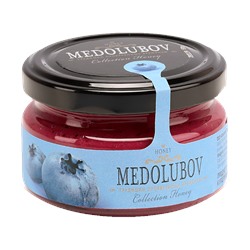 Мёд-суфле Медолюбов с голубикой 100мл