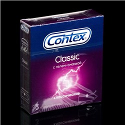 Презервативы Contex Classic, классические, 3 шт.