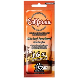 SolBianca Крем для загара в солярии «California» с маслом арганы 15 мл