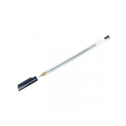 Ручка шариковая 0,7мм  черная "РШ 800" (Стамм)
