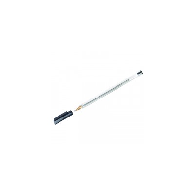 Ручка шариковая 0,7мм  черная "РШ 800" (Стамм)