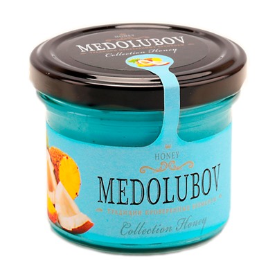 Мёд-суфле Медолюбов голубая лагуна 125мл