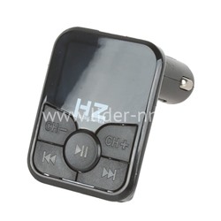 MP3 FM Modulator HZ H5 (2USB/Micro SD/AUX/дисплей/пульт) черный