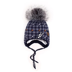 Детская зимняя шапка для мальчика 12805-ПА18