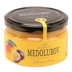 Мёд-суфле Медолюбов манго маракуйя 250мл