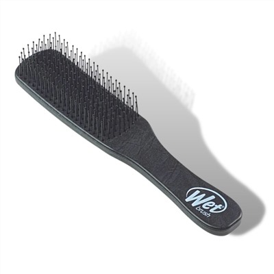 Wet Brush Мужская расческа для спутанных волос / Men Detangler Black Leather