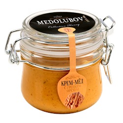 Мёд-суфле Медолюбов с грецким орехом (бугель) 250мл