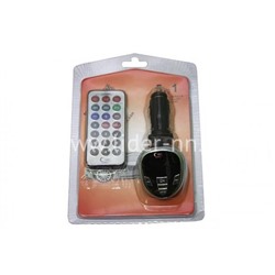 MP3 FM Modulator (USB/Micro SD/дисплей/пульт) FM-802