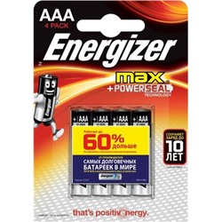 LR 3 Energizer Max 4xBL (E92) (48)*