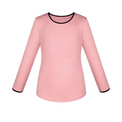 Школьный розовый джемпер(блузка) для девочки 84604-ДШ20