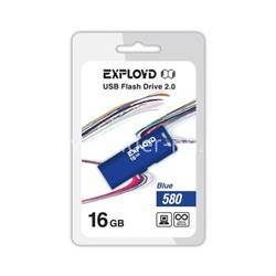 USB Flash 16GB Exployd (580) синий