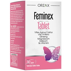 Пищевая добавка Orzax Feminex 30 таблеток