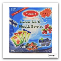 Чай Victorian Gree Tee Finnis Berries 40 шт