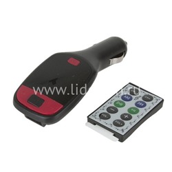 MP3 FM Modulator KD-88 (USB/Micro USB/AUX/дисплей) черный