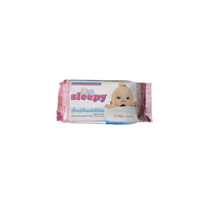 Sleepy Салфетки влажные 72шт Детские для чувствительной кожи