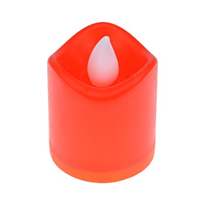 SVZ005-06 Светодиодная свеча, 4х3см, цвет красный