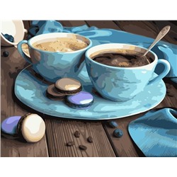 Картина по номерам 40х50 «Утренний кофе»