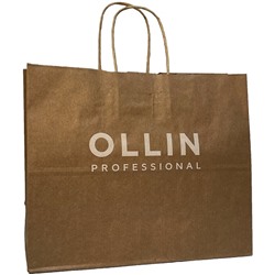 Пакет крафт с крученой ручкой OLLIN