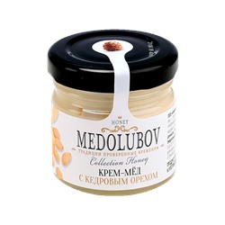 Мёд-суфле Медолюбов с кедровым орехом 40мл