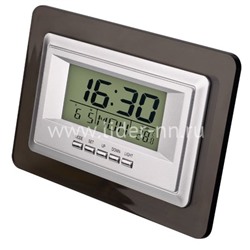 Часы-будильник Perfeo Middle PF-S2102 время, температура, дата (черные)