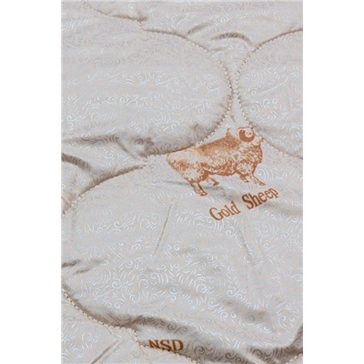 Одеяло детское Овечья шерсть чехол тик 100х140 (150 гр/м)