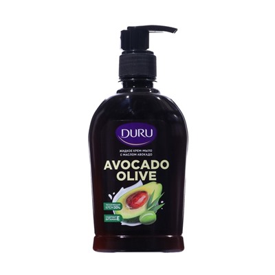 Крем-мыло жидкое DURU Avocado Olive с маслом авокадо, 300 мл