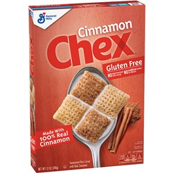 Готовый завтрак хлопья General Mills Cinnamon Chex Cereal с посыпкой из корицы 340 гр