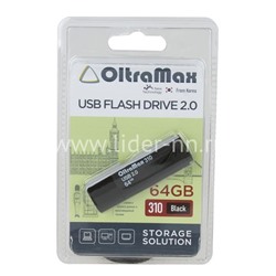 USB Flash 64GB Oltramax (310) черный