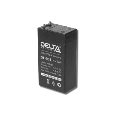 акк. Delta DT401 4- 1.0 4V 1.0Ah (10)