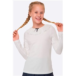 Блузка с декоративным воротником для девочки Bonito