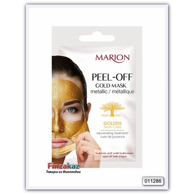 Маска-пленка для лица Marion Peel Off  Gold "Золотая", 6г