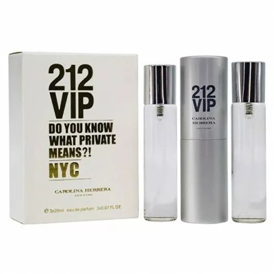 Набор 3х20ml - Carolina Herrera 212 VIP