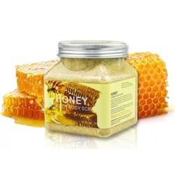 Скраб для тела Медовый Wokali Honey, 350g