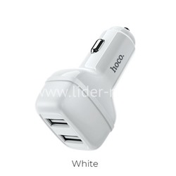 АЗУ 2 USB выхода (2400mAh) HOCO Z36 (белый)