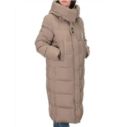 2109 BEIGE Пальто зимнее женское (200 гр .холлофайбер)