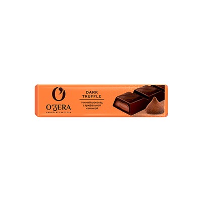 «O'Zera», шоколадный батончик Dark Truffle, 47 г (упаковка 20 шт.)