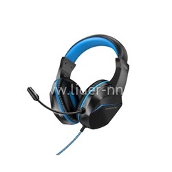 Наушники MP3/MP4 BOROFONE (BO104) полноразмерные игровые (синие)